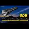 Die Nitecore TM39 hat eine Leuchtkraft von 5200 Lumen und eine Leuchtweite bis zu 1500m. Das OLED-Display liefert Informationen zur ausgewählten Leuchtstufe