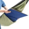 AMAZONAS Hängematte Moskito Traveller Thermo XXL Extragroße Ultraleicht-Hängematte Moskito-Traveller Thermo mit einschubfach für Isomatten