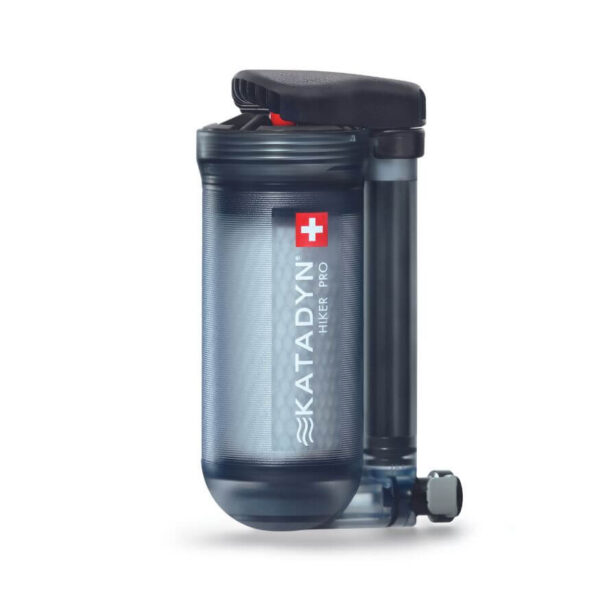 Katadyn Hiker Pro Wasserfilter Kleiner, Kompakter Filter für 1-2 Personen mit einem einfachen Pumpmechanismus. Perfekt für Rucksackreisen.