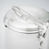GSI Outdoors Glacier Stainless Dualist Kochset ist geeignet für 2 Personen. Es besteht aus je zwei isolierten Bechern, Schalen und klappbaren Gabellöffeln