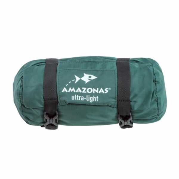 Amazonas Hängematte Moskito Traveller ist für alle, die Wert auf ein geringes Gewicht und Packmaß ihrer Ausrüstung legen. Mit integriertem Moskitonetz .