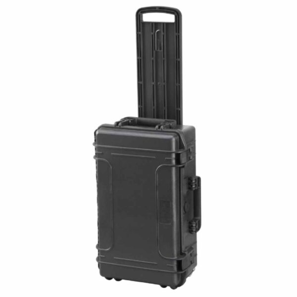 Max Transportkoffer 520H200 schwarzer kunststoffkoffer mit trollayfunktion