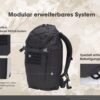 Nitecore MP25 ist ein modularer Tagesrucksack für Pendler und Mehrtagesausflüge mit 25 Liter Fassungsvermögen im Hauptfach.