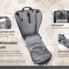 Nitecore MP25 ist ein modularer Tagesrucksack für Pendler und Mehrtagesausflüge mit 25 Liter Fassungsvermögen im Hauptfach.