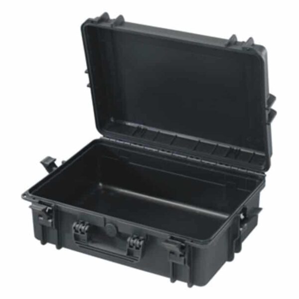 Max Transportkoffer 505H194 schwarzer kunsstoffkoffer,leer