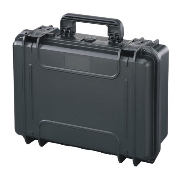 Max Transportkoffer 430H160 schwarzer kunststoffkoffer