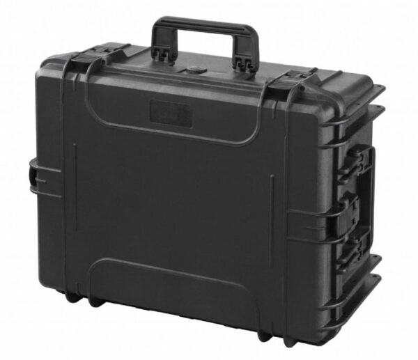 Max Transportkoffer 540H245 schwarzer kunsstoffkoffer leer