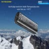 Nitcore NPB2 Powerbank ist die Steigerung von Robustheit. Die kompakte Stromversorgung von Nitecore ist für extremste Beanspruchung ausgelegt
