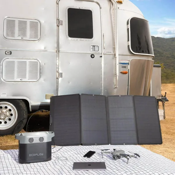 EcoFlow 160W Solartasche: Kompakte Tragbarkeit und leistungsstarke Energieerzeugung für deine Outdoor-Abenteuer und mobile Stromversorgung