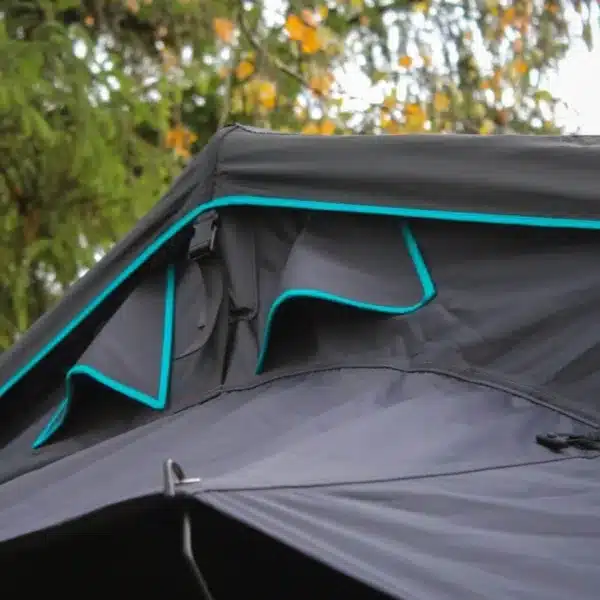 Wild Camp Colorado Day&Nigt Softshell Dachzelt in grau mit öffnung für eine standheizung